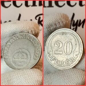 1926 Hungary 20 Fillér - Miklós Horthy KM# 508